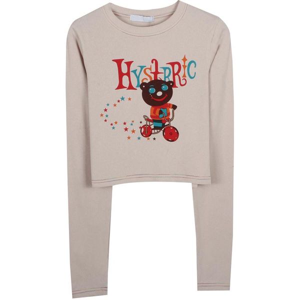 women's t-shirt tee shirt retro khaki color graffiti long sleeve y2k harajuku kawaii women t femme, White
women's t-shirt tee shirt retro khaki color graffiti long sleeve y2k harajuku kawaii women t femme, White