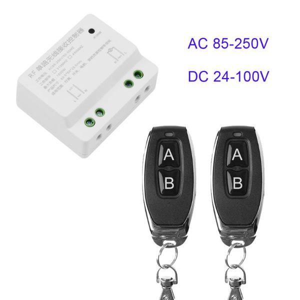 smart home control 433mhz universal wireless remote switch ac 250v 110v rf relay receiver module + 2pcs controller
smart home control 433mhz universal wireless remote switch ac 250v 110v rf relay receiver module + 2pcs controller