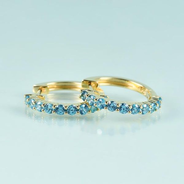 hoop & huggie gem's beauty 14k gold filling sterling silver earrings for women handmade round paraiba simulant diamond huggies, Golden;silver
hoop & huggie gem's beauty 14k gold filling sterling silver earrings for women handmade round paraiba simulant diamond huggies, Golden;silver