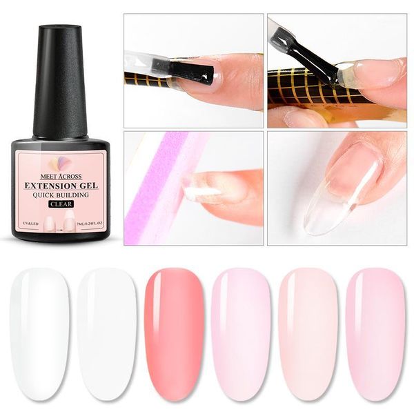 across 7ml quick poly extension gel clear pink white nude nail tips building jelly acrylic finger art lacquer1, Red;pink
across 7ml quick poly extension gel clear pink white nude nail tips building jelly acrylic finger art lacquer1, Red;pink