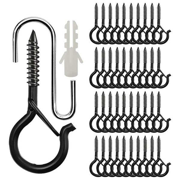 hooks & rails q-hanger set with safety buckle for outdoor string lights,for bird feeders wind chimes plants lanterns light clips
hooks & rails q-hanger set with safety buckle for outdoor string lights,for bird feeders wind chimes plants lanterns light clips