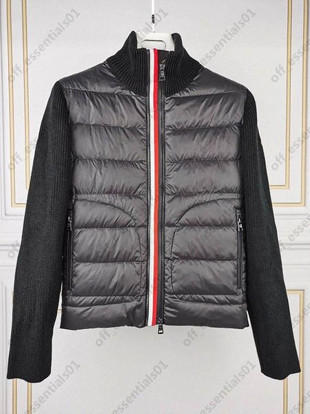 colorful placket knitted d pocket mens down jacket high qulaity france luxurys designers jakcets size 1--5 81n6#, Black
colorful placket knitted d pocket mens down jacket high qulaity france luxurys designers jakcets size 1--5 81n6#, Black