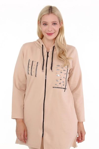 gym clothing diaves plus size women autumn winter casual two piece hooded pearl embroidered sweatshirt pants sets tracksuit, White;black
gym clothing diaves plus size women autumn winter casual two piece hooded pearl embroidered sweatshirt pants sets tracksuit, White;black