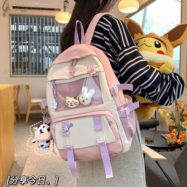 harajuku waterproof panelled backpack women large capacity cute school bags for teenage girls campus 15.6 inch lapbackpacks
harajuku waterproof panelled backpack women large capacity cute school bags for teenage girls campus 15.6 inch lapbackpacks