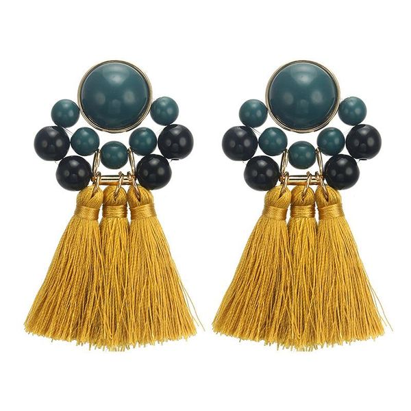stud european and american style exaggerated alloy tassel resin ear earrings foreign trade jewelry, Golden;silver
stud european and american style exaggerated alloy tassel resin ear earrings foreign trade jewelry, Golden;silver