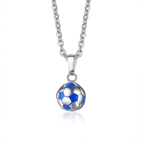 chains 2021 stainless steel sports jewelry epoxy football creative and personalized pendant necklace suitable for lovers, Silver
chains 2021 stainless steel sports jewelry epoxy football creative and personalized pendant necklace suitable for lovers, Silver