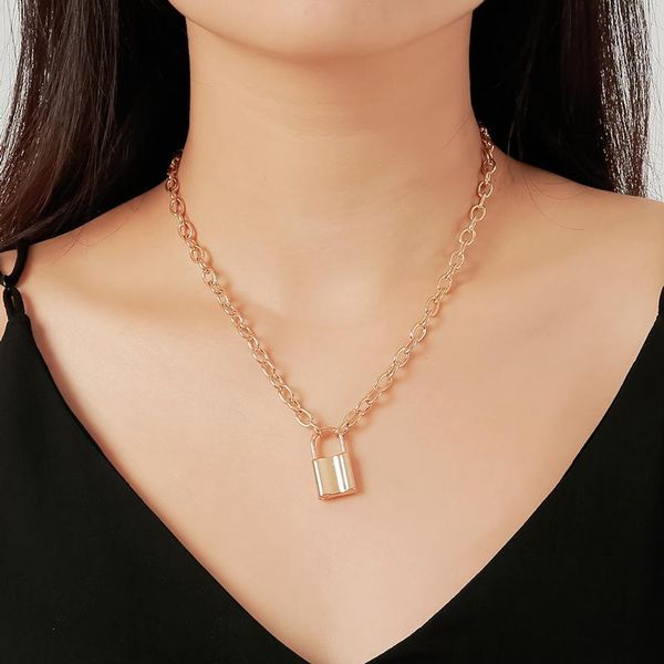 punk lock necklace fashion aesthetic gold for women harajuku dainty chain statement vintage jewelry accessories pendant necklaces, Silver
punk lock necklace fashion aesthetic gold for women harajuku dainty chain statement vintage jewelry accessories pendant necklaces, Silver