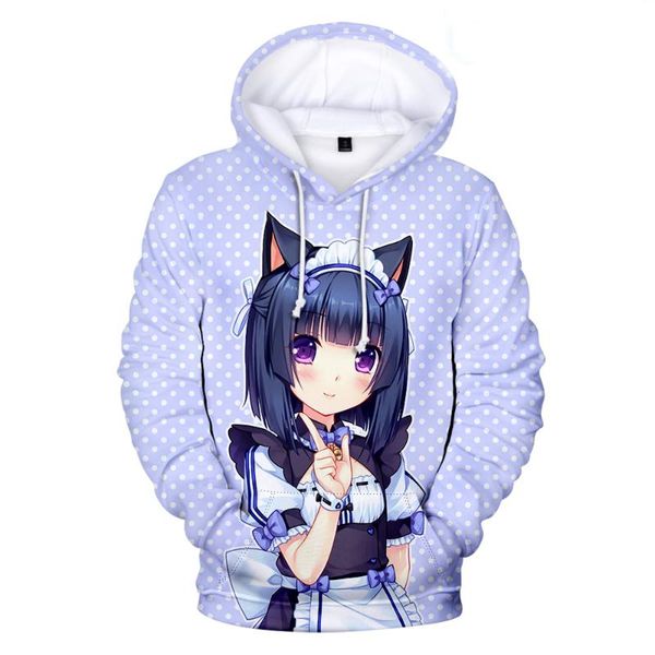 men's hoodies & sweatshirts 2021 nekopara games anime 3d print boys/girls beautiful sweatshirt trendy casual pullovers clothes, Black
men's hoodies & sweatshirts 2021 nekopara games anime 3d print boys/girls beautiful sweatshirt trendy casual pullovers clothes, Black