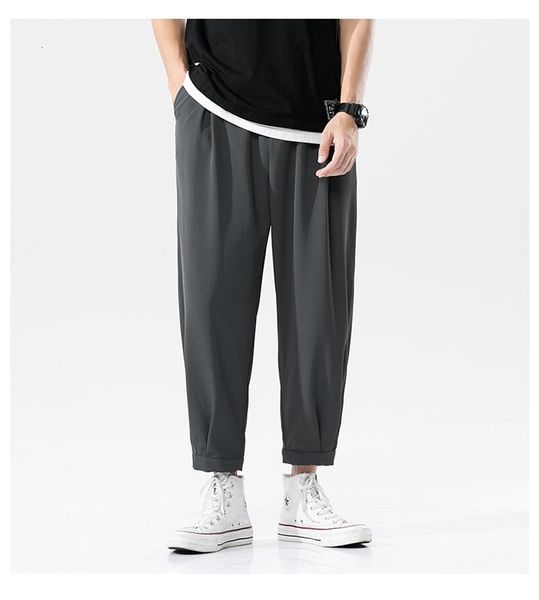 men's pants casual trousers 2021 fashion harajuku street solid color classic ankle, Black
men's pants casual trousers 2021 fashion harajuku street solid color classic ankle, Black