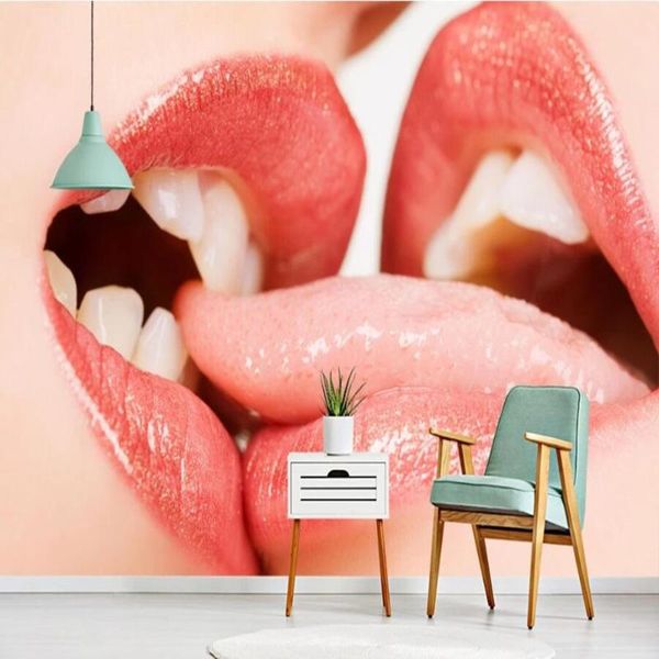 wallpapers milofi custom large wallpaper mural 3d modern fashion red lips tongue kiss living room bedroom background
wallpapers milofi custom large wallpaper mural 3d modern fashion red lips tongue kiss living room bedroom background