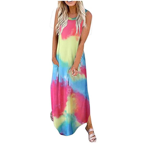 women's swimwear 2021 summer boho beach dress women casual loose solid color pocket long sleeveless split maxi dresses sundress, White;black
women's swimwear 2021 summer boho beach dress women casual loose solid color pocket long sleeveless split maxi dresses sundress, White;black