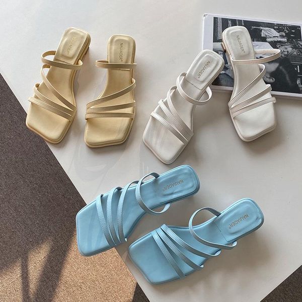 slippers 2021 fashion square low heel women sandal summer narrow band slides outdoor casual beach slipper ladies squae toe flip flop, Black
slippers 2021 fashion square low heel women sandal summer narrow band slides outdoor casual beach slipper ladies squae toe flip flop, Black