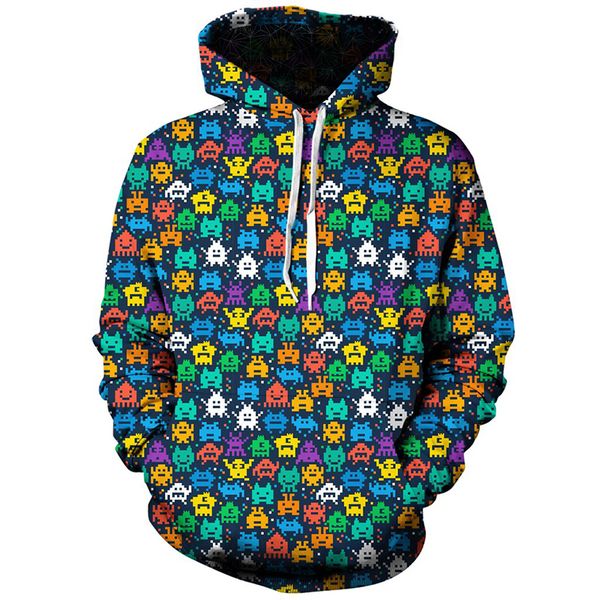 small bacteria pattern fierce 3d printing hoodie visual impact party punk goth round neck sweater hoodie, Black
small bacteria pattern fierce 3d printing hoodie visual impact party punk goth round neck sweater hoodie, Black