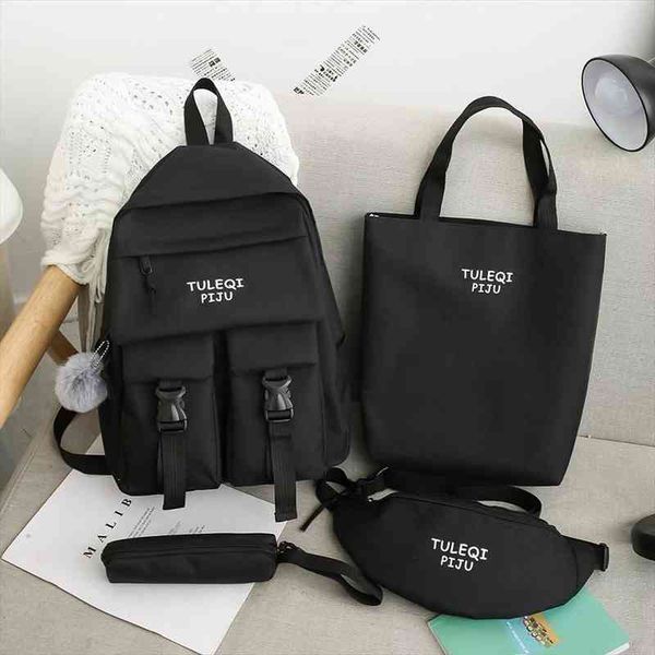 4 piece sets backpacks casual school bag for teenage girls women backpack fashion lapkawaii shoulder
4 piece sets backpacks casual school bag for teenage girls women backpack fashion lapkawaii shoulder
