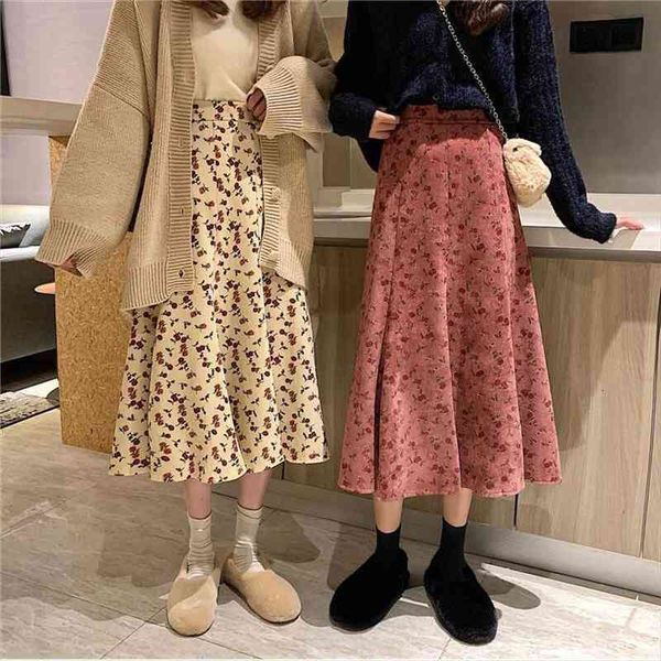 autumn winter vintage velvet women skirt floral long casual pleated a line skirts loose female high waist fladas bottoms, Black
autumn winter vintage velvet women skirt floral long casual pleated a line skirts loose female high waist fladas bottoms, Black