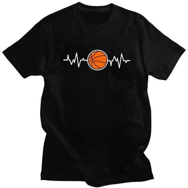 men's t-shirts funny heartbeat basketball t shirts men short-sleeve sports t-shirt graphic tee pure cotton slim fit tshirts merchandise, White;black
men's t-shirts funny heartbeat basketball t shirts men short-sleeve sports t-shirt graphic tee pure cotton slim fit tshirts merchandise, White;black