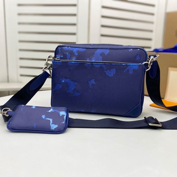 trio shoulder bag grained leather printing messenger bags fashionable hand-held crossbody bag+ coin purse removable and adjustable model: m5
trio shoulder bag grained leather printing messenger bags fashionable hand-held crossbody bag+ coin purse removable and adjustable model: m5