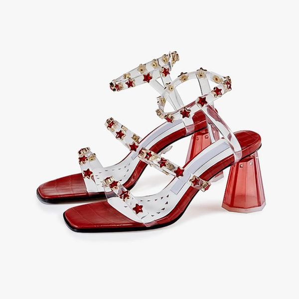 sandals womens square toe clear transparent star crystal chunky high heel shoes real leather luxury plus size 3colors 2021, Black
sandals womens square toe clear transparent star crystal chunky high heel shoes real leather luxury plus size 3colors 2021, Black