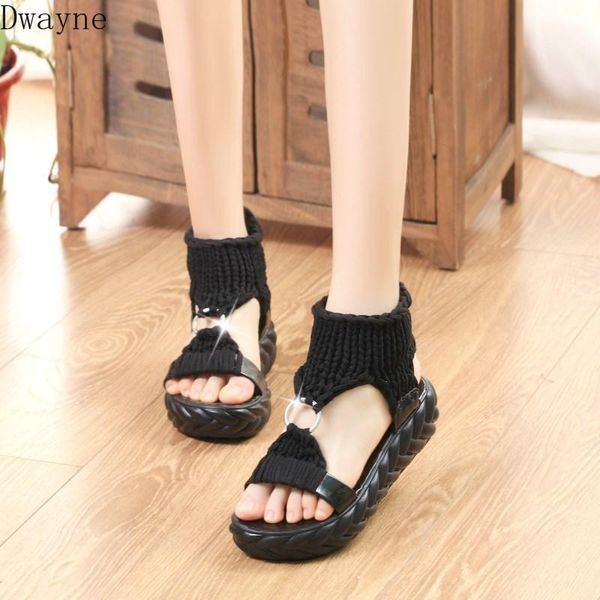 thick-bottomed muffin korean version of open toe versatile comfortable wool round buckle roman sandals female, Black
thick-bottomed muffin korean version of open toe versatile comfortable wool round buckle roman sandals female, Black
