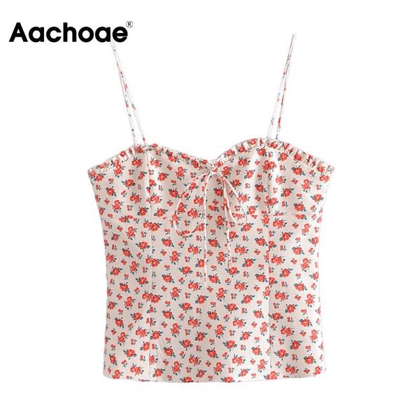 women's tanks & camis aachoae women summer floral print bow tie fashion spaghetti strap sleevess camisole female backless casual, White
women's tanks & camis aachoae women summer floral print bow tie fashion spaghetti strap sleevess camisole female backless casual, White