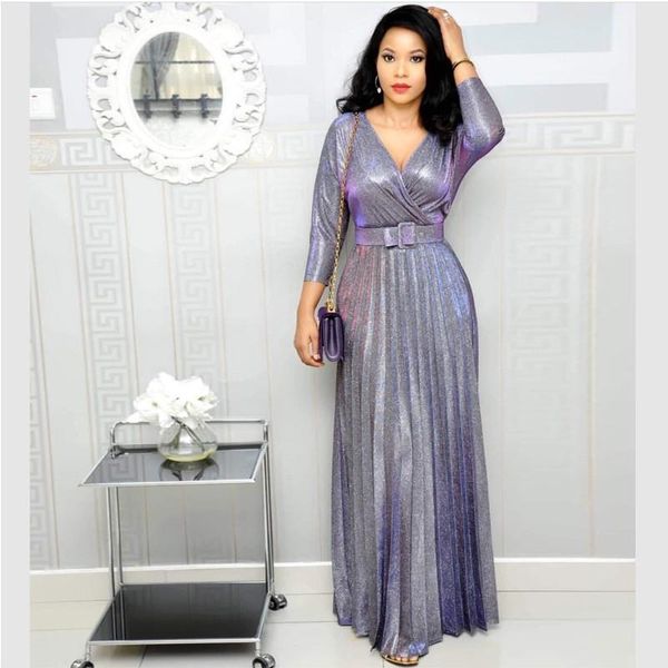 casual dresses hijabmuss african women's christmas stamping fine flashing pure color temperament v-neck big swing dress shiny party, Black;gray
casual dresses hijabmuss african women's christmas stamping fine flashing pure color temperament v-neck big swing dress shiny party, Black;gray