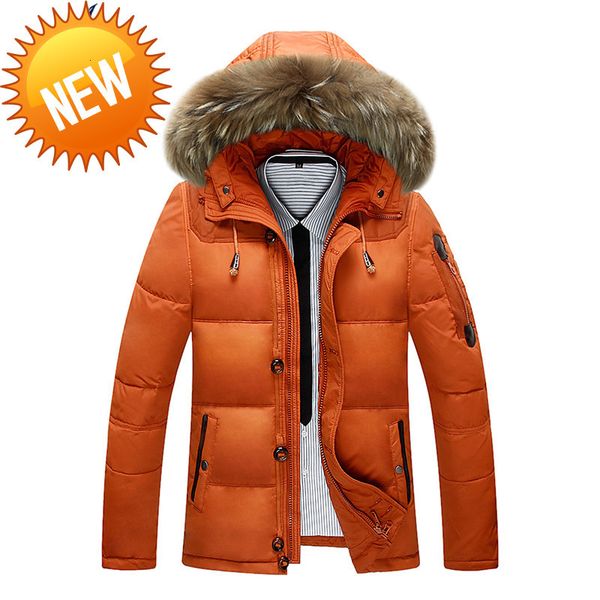 fashion brand tace & shak new men's white duck down jacket winter warm coat male fur collar overcoat mens jackets, Black
fashion brand tace & shak new men's white duck down jacket winter warm coat male fur collar overcoat mens jackets, Black
