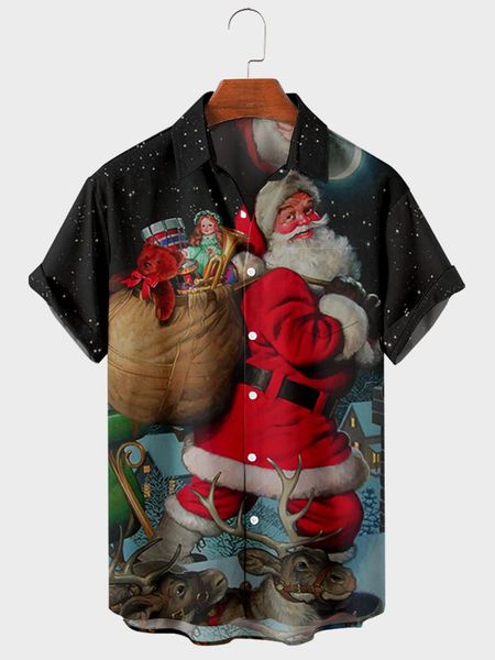 men's casual shirts 2021 harajuku cross christmas elements 3d digital printing trend loose short sleeve shirt 22, White;black
men's casual shirts 2021 harajuku cross christmas elements 3d digital printing trend loose short sleeve shirt 22, White;black