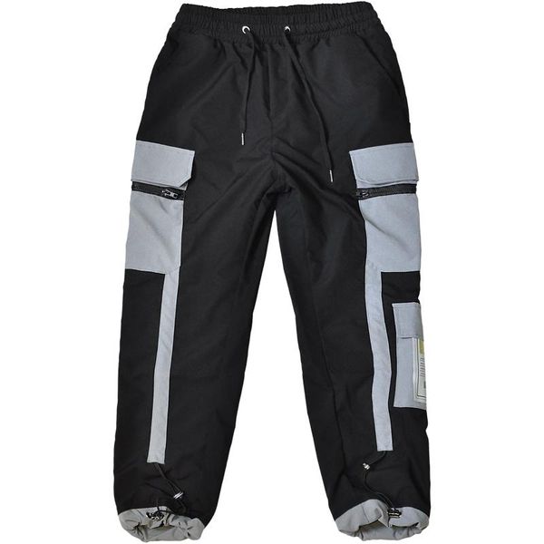 men's pants streetwear hip-hop multi-pocket casual harem fashion 2021 elastic waist sweatpants male jogger trousers, Black
men's pants streetwear hip-hop multi-pocket casual harem fashion 2021 elastic waist sweatpants male jogger trousers, Black