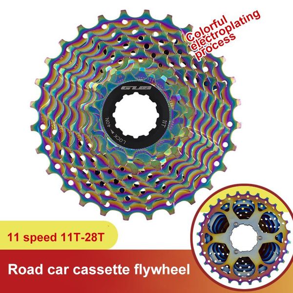 bike derailleurs gub rs1128 bicycle sprocket colorful 11t-28t electroplating 11s hollow lost gear cassette heel for mtb
bike derailleurs gub rs1128 bicycle sprocket colorful 11t-28t electroplating 11s hollow lost gear cassette heel for mtb