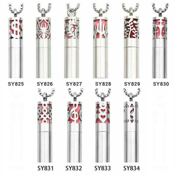 silver color round essential oil diffuser necklace 316l stainless steel pendants women pendant necklaces
silver color round essential oil diffuser necklace 316l stainless steel pendants women pendant necklaces