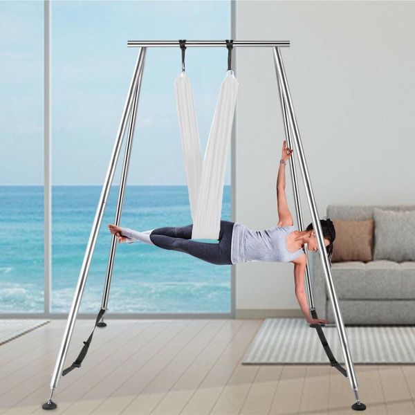 the portable indoor & outdooraerial yoga frame resistance bands 
the portable indoor & outdooraerial yoga frame resistance bands