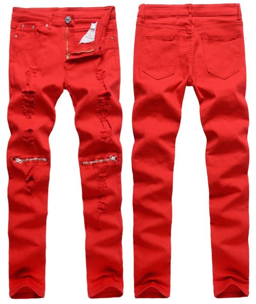 men skinny jean night club slim denim causual knee holes hiphop pant washed high quality, Blue
men skinny jean night club slim denim causual knee holes hiphop pant washed high quality, Blue