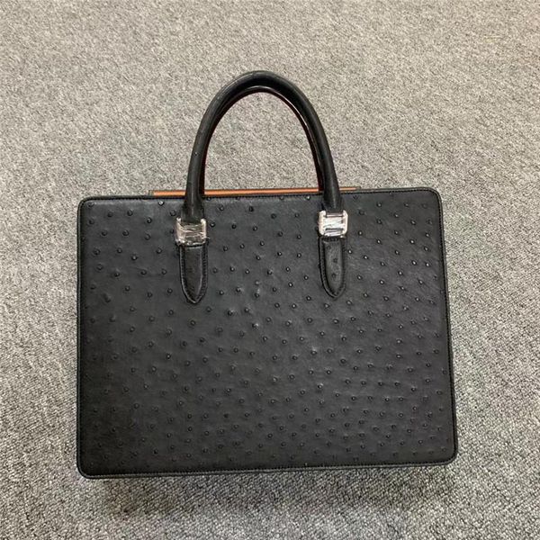 briefcases business style authentic real true ostrich skin men's zip passcode briefcase genuine exotic leather male large laphandbag
briefcases business style authentic real true ostrich skin men's zip passcode briefcase genuine exotic leather male large laphandbag