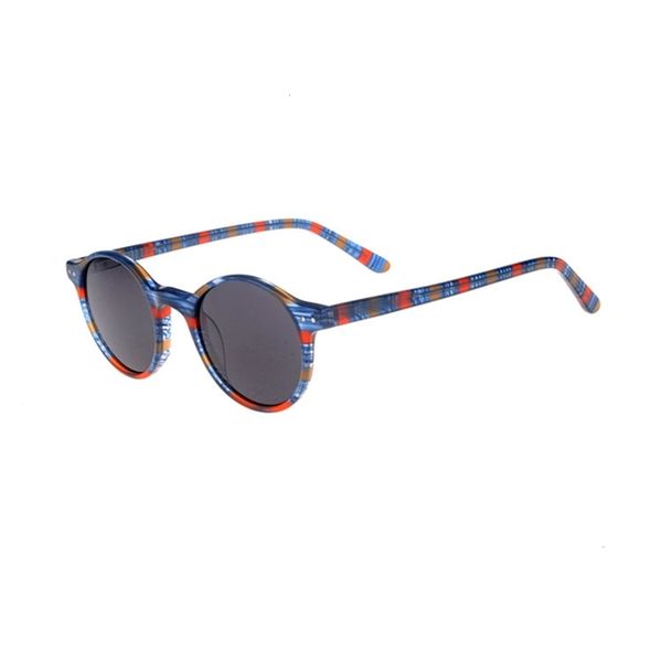 fashion sunglasses italian design ce sun glasses private label retro acetate round sunglasses, Black 
fashion sunglasses italian design ce sun glasses private label retro acetate round sunglasses, Black