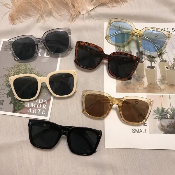 sunglasses vintage women oversize square cat eye glasses big frame black oculos de sol uv400, White;black
sunglasses vintage women oversize square cat eye glasses big frame black oculos de sol uv400, White;black