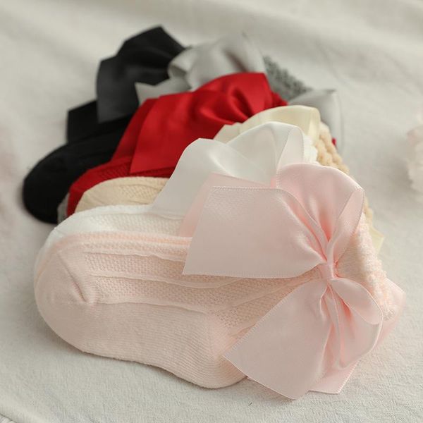 socks summer knited born baby solid color big bows girls infant toddler thick warm kids floor, Pink;yellow
socks summer knited born baby solid color big bows girls infant toddler thick warm kids floor, Pink;yellow