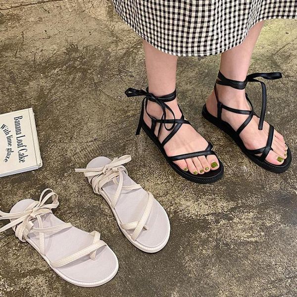 sandal for women cross-strap flat sandals 2021 summer shoes lady solid narrow band clip toe women's sandalias femininas, Black
sandal for women cross-strap flat sandals 2021 summer shoes lady solid narrow band clip toe women's sandalias femininas, Black