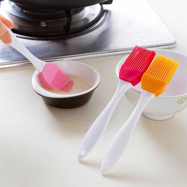 baking & pastry tools 17cm bbq basting brush tool silicone bakeware bread cook brushes oil kitchen cooking utensil
baking & pastry tools 17cm bbq basting brush tool silicone bakeware bread cook brushes oil kitchen cooking utensil