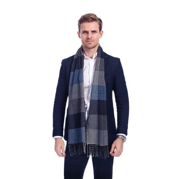scarves brand winter europe style men warm soft tassel shawl scarf classical a3a17745, Blue;gray
scarves brand winter europe style men warm soft tassel shawl scarf classical a3a17745, Blue;gray