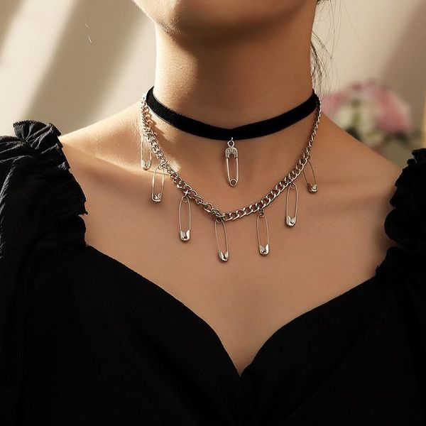 arrivals geometric pin clavicle chain necklace for women girls party gifts simple jewelry choker necklaces chokers, Golden;silver
arrivals geometric pin clavicle chain necklace for women girls party gifts simple jewelry choker necklaces chokers, Golden;silver
