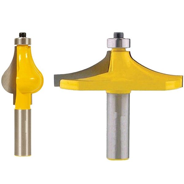 professional drill bits 2 bit 1/2 inch shank handrail router set - standard/flute line knife woodworking cutter tenon for tools
professional drill bits 2 bit 1/2 inch shank handrail router set - standard/flute line knife woodworking cutter tenon for tools