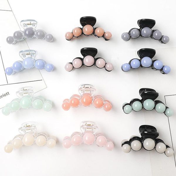 fashion candy color pearl resin acrylic hair clip crab for women girl simple accessories headdress1
fashion candy color pearl resin acrylic hair clip crab for women girl simple accessories headdress1