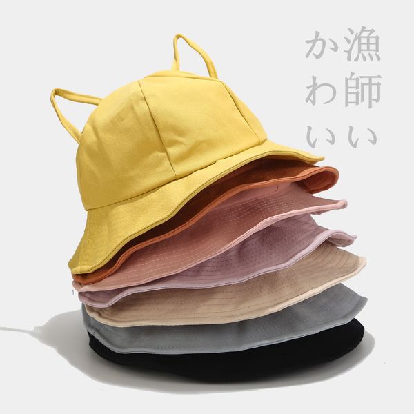 fashion new cat ear wide brim fisherman's hat female literature and art small fresh sun hat summer leisure basin hat tide
fashion new cat ear wide brim fisherman's hat female literature and art small fresh sun hat summer leisure basin hat tide