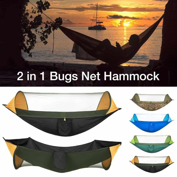 sleeping bags 2021 camping hammock with bugs net -up light portable outdoor parachute hammocks swing stuff
sleeping bags 2021 camping hammock with bugs net -up light portable outdoor parachute hammocks swing stuff