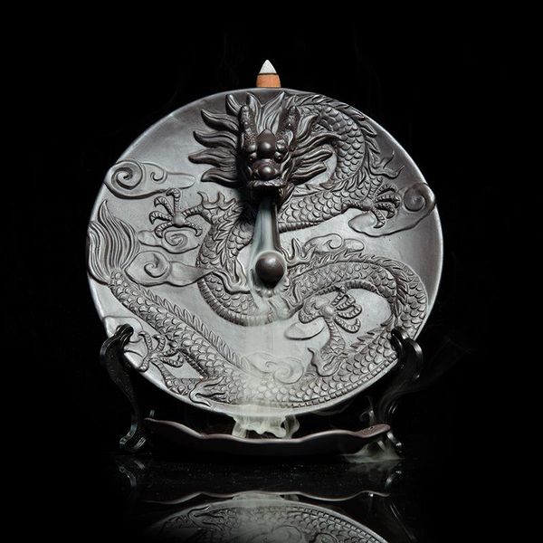 sachet bags creative dragon dish backflow incense burner line bottom purple sand ceramic crafts home decoration
sachet bags creative dragon dish backflow incense burner line bottom purple sand ceramic crafts home decoration
