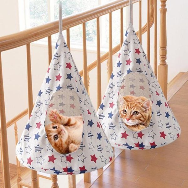 cat beds & furniture hanging bed detachable hammock ventilate foldable space saving practical washable durable cone shape cage tent cover pe
cat beds & furniture hanging bed detachable hammock ventilate foldable space saving practical washable durable cone shape cage tent cover pe