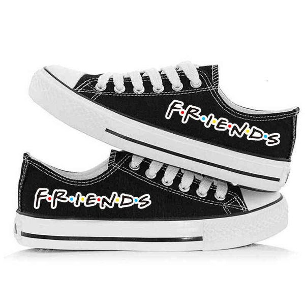 american drama friends peripheral low canvas shoes men's korean student cloth, Black;white
american drama friends peripheral low canvas shoes men's korean student cloth, Black;white