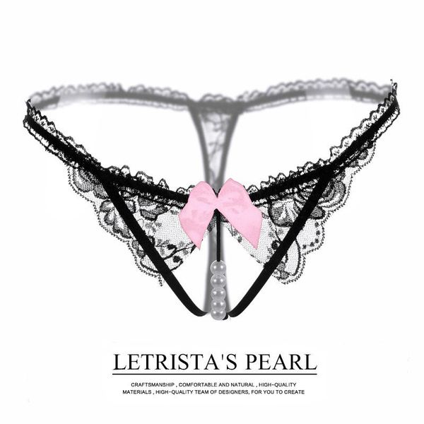 women's panties thong women full transparent lace temptation t-pants open crotch pearl massage, Black;pink
women's panties thong women full transparent lace temptation t-pants open crotch pearl massage, Black;pink