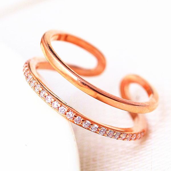 wedding rings rose gold color woman ring temperament female wild fashion inlaid zircon opening hand jewelry, Slivery;golden
wedding rings rose gold color woman ring temperament female wild fashion inlaid zircon opening hand jewelry, Slivery;golden