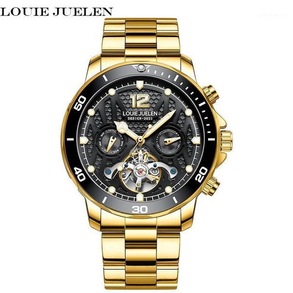 mechanical watch men movement brand automatic date wristwatch waterproof chronograph clock vinatge male wristwatches, Slivery;brown
mechanical watch men movement brand automatic date wristwatch waterproof chronograph clock vinatge male wristwatches, Slivery;brown